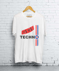 We Are Techno Not Mods T-Shirt / White - Future Past Clothing