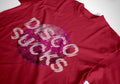 Disco Sucks (In Irony) T-Shirt / Red - Future Past Clothing