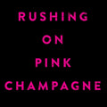 Rushing On Pink Champagne T-Shirt / Black - Future Past Clothing