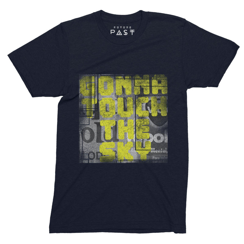 Touch The Sky T-Shirt / Navy - Future Past Clothing