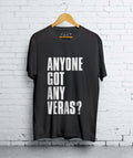 Anyone Got Any Veras T-Shirt / Black - Future Past Clothing
