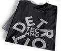 Distressed Detroit Techno T-Shirt / Black - Future Past Clothing