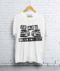Ibiza Disco Bus T-Shirt / White - Future Past Clothing