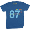 Acid House 87 T-Shirt / Royal - Future Past Clothing