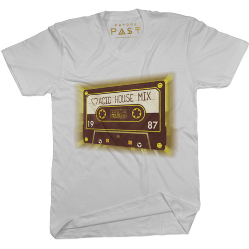 Mixtape House T-Shirt / White - Future Past Clothing