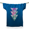 Punk Triangle T-Shirt / Royal Or White - Future Past Clothing