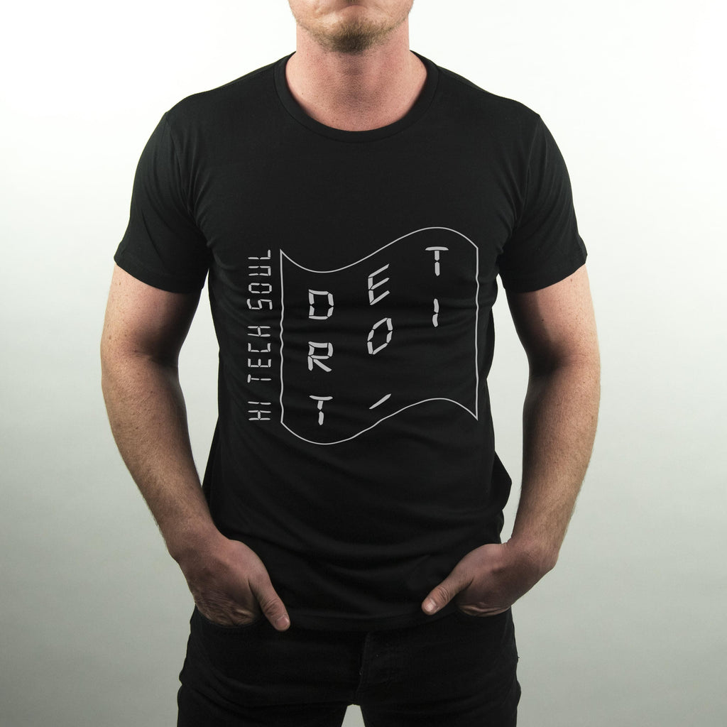 Detroit Hi Tech Soul Techno T-Shirt / Black – Future Past Clothing