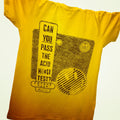 Acid House Test T-Shirt / Gold - Future Past Clothing