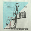 Music For A Future Age T-Shirt / White - Future Past Clothing