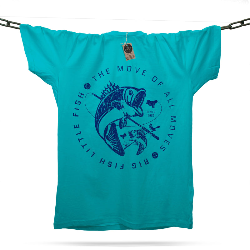 Big Fish Little Fish T-Shirt / Atoll - Future Past Clothing