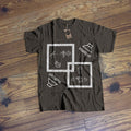 Bang To The Beat T-Shirt / Khaki - Future Past Clothing