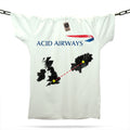 Acid House Airways Ibiza T-Shirt / White - Future Past Clothing