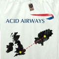 Acid House Airways Ibiza T-Shirt / White - Future Past Clothing