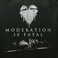 Moderation Is Fatal T-Shirt / Black - Future Past Clothing
