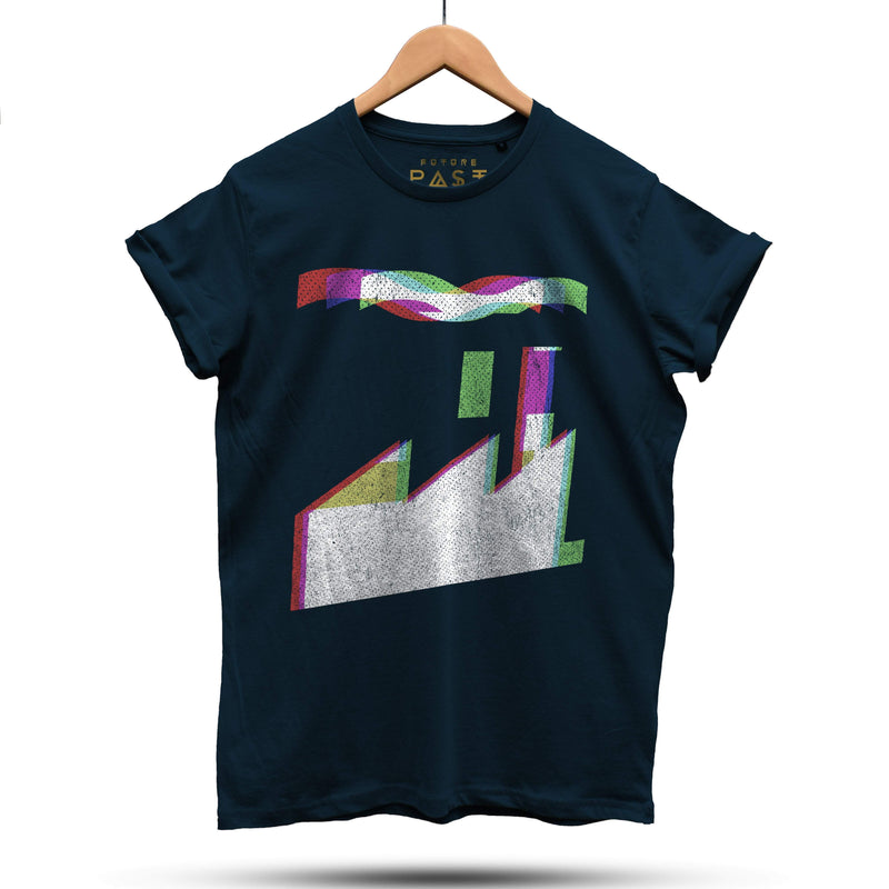 Official FAC51 Hacienda Reimagined T-Shirt / Navy - Future Past Clothing