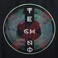 Techno Soul Circle T-Shirt / Black - Future Past Clothing