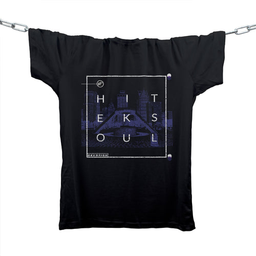 HiTekSoul T-Shirt / Black - Future Past Clothing
