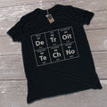Detroit Techno Elements T-Shirt / Black - Future Past Clothing