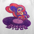 Classic Disco Inspired T-Shirt / White - Future Past Clothing