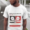 Replicant Beats T-Shirt / White - Future Past Clothing