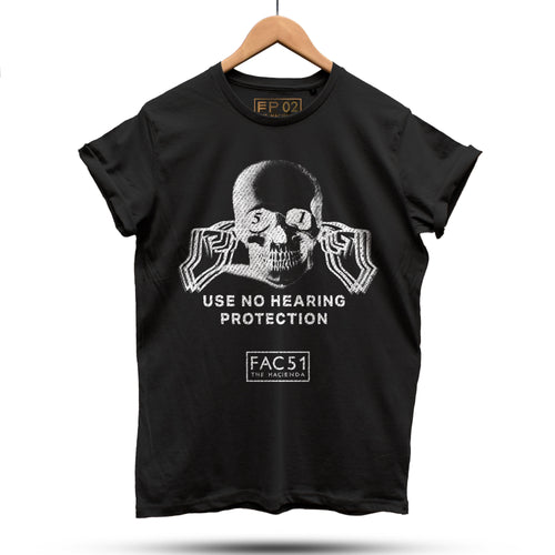 Official Hacienda FAC51 Collaboration (2) T-Shirt / Black - Future Past Clothing