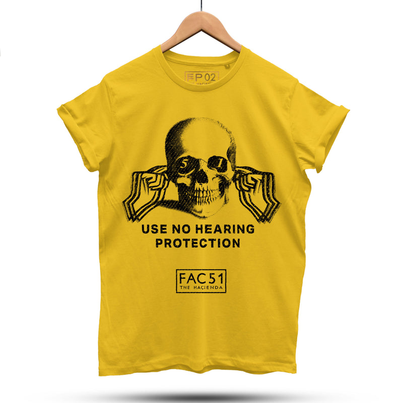 Official Hacienda FAC51 Collaboration T-Shirt / Gold - Future Past Clothing