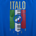 Italo Disco T-Shirt / Royal - Future Past Clothing