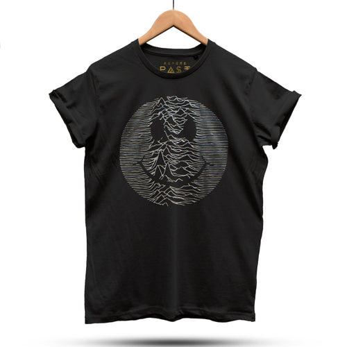 Techno Pulsar T-Shirt / Black - Future Past Clothing