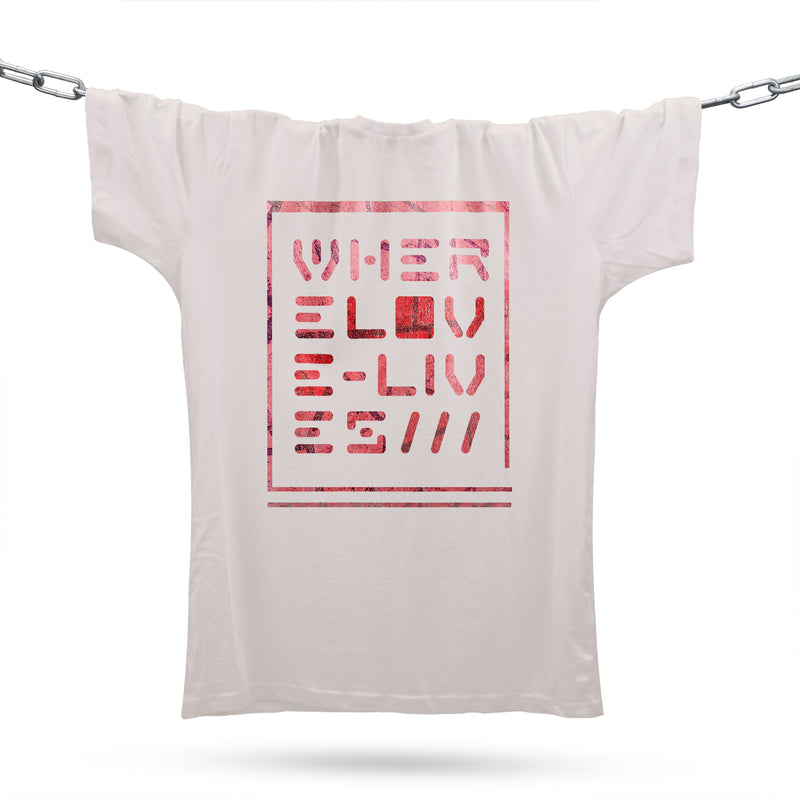 Where Love Lives T-Shirt / Cream - Future Past Clothing