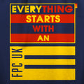 Everything Starts With An 'E' T-Shirt / Navy