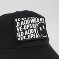 Wild Acid Rave-Ups Baseball Cap / Black - Future Past Clothing