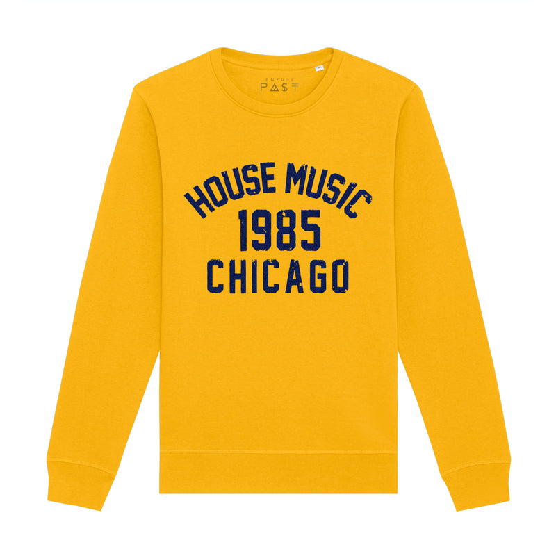 Ltd. Edition Chicago House Music 1985 Premium Sweatshirt / Gold