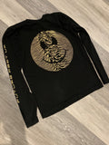 Limited Edition Gold Acid Pulsar Long Sleeve T-Shirt / Black - Future Past Clothing