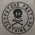 FPC Smiler Skull Logo T-Shirt / Grey - Future Past Clothing