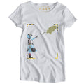 Girl With Acid Balloon Women's T-Shirt / White - Future Past Clothing
