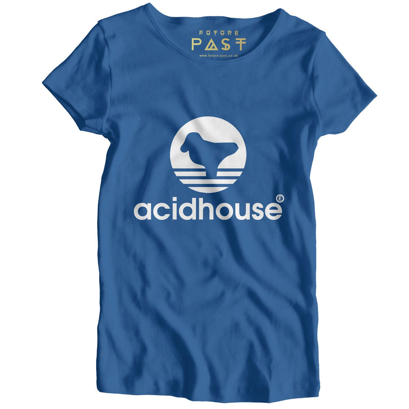 Acid House Sportswear Women's T-Shirt / Royal - Future Past Clothing