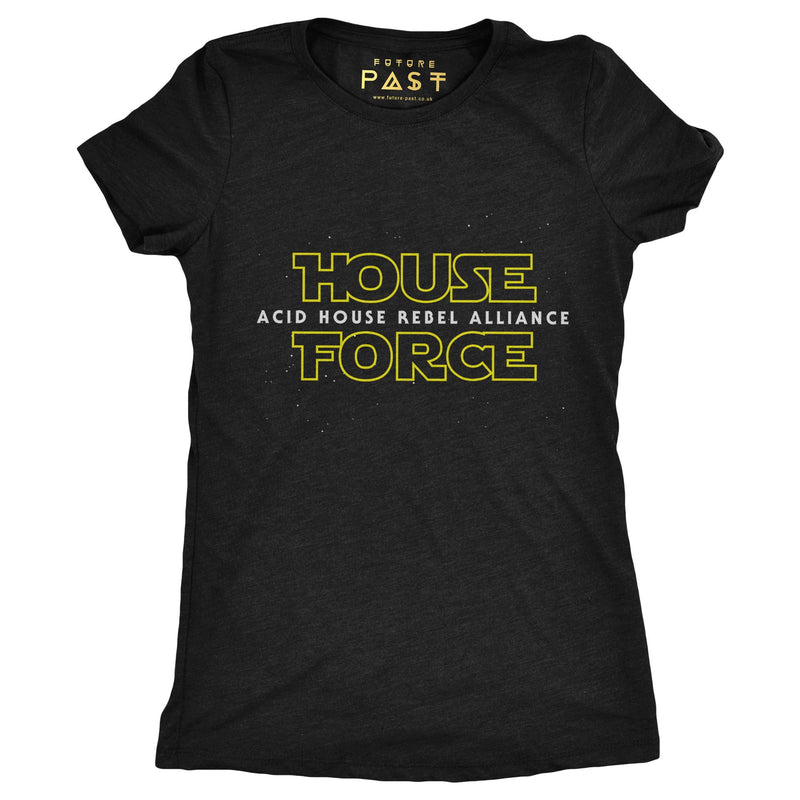 House Force Women's T-Shirt / Black - Future Past Clothing