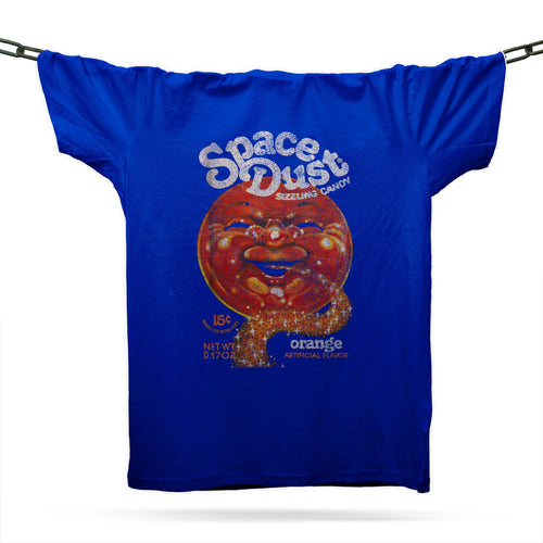 Super Limited Edition Acid Space Dust T-Shirt / Royal - Future Past Clothing