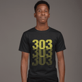303 Faded T-Shirt - Future Past Clothing